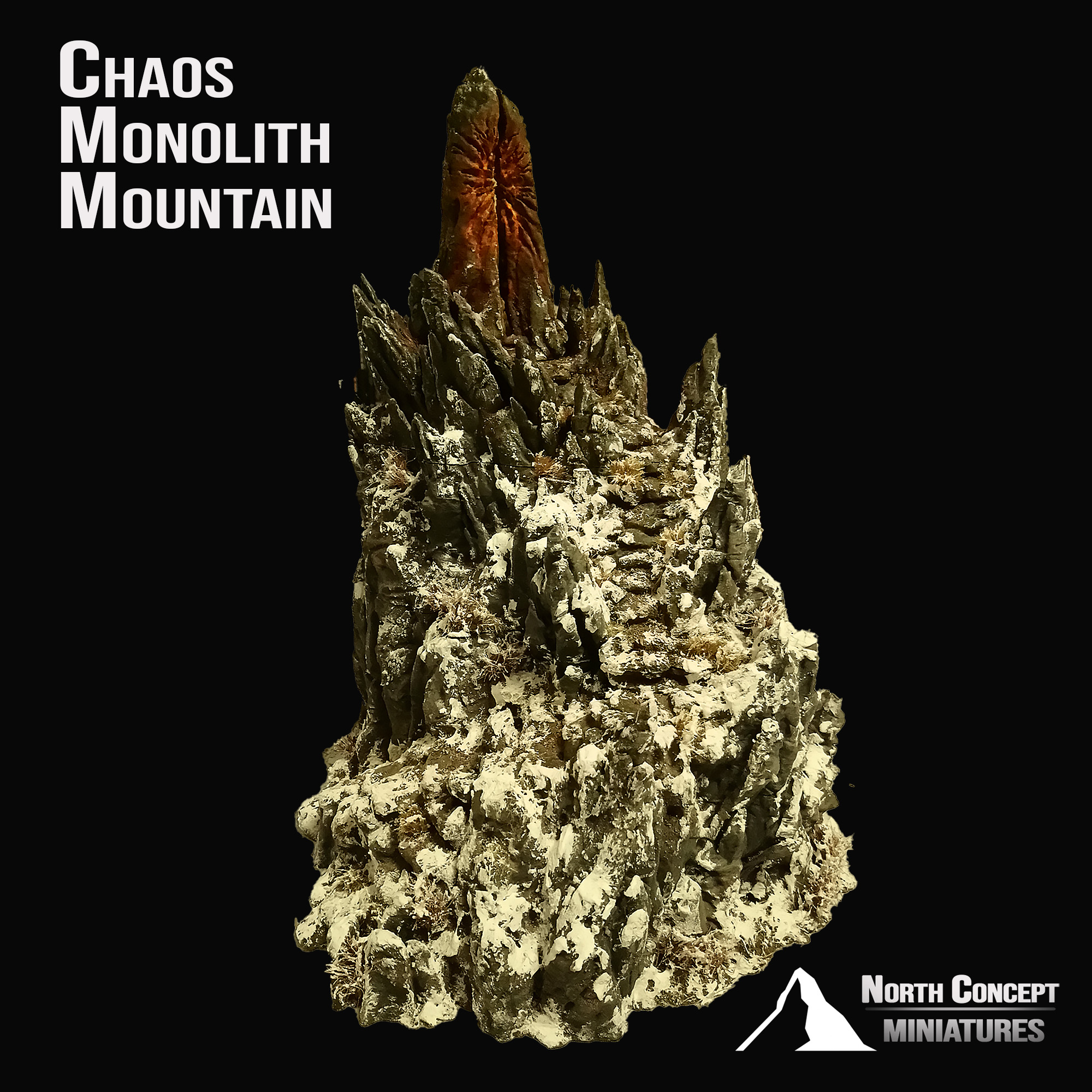 Chaos Monolith Mountain - Terrain